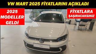 VW 2025 MART FİYATLARINI AÇIKLADI|2025 MODELLER GELDİ FİYATLARA ŞAŞIRACAKSINIZ