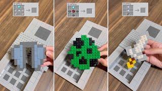 Crafting Minecraft Impossible items BUT Lego! | Part 3