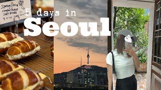 Korea Seoul Vlog| 5 days travel ️Korean BBQ, cafe, shopping, Han River night view