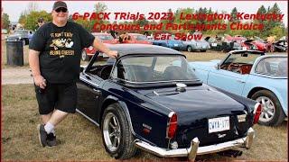 6-PACK TRials 2022, Lexington Kentucky, Concours and Participants Choice Car Show, Sat, Sept 24th