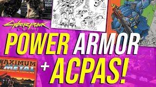 Cyberpunk 2077 - ACPAs & Power Armor! (Lore!)
