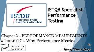 ISTQB Performance Tester | 2.1.1 Why Performance Metrics are Needed? | ISTQB Tutorials