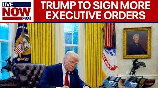 News Today: President Trump signs new Executive Orders in White House Oval Office