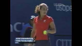 US Open 2003 Women's Doubles Final  Ruano Pascal/Suarez vs Kuznetsova/Navratilova