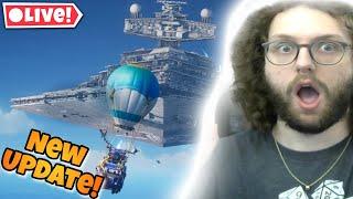NEW UPDATE! Star Destroyer and Zero Builds  | Use Code Sliinky | Fortnite Star Wars