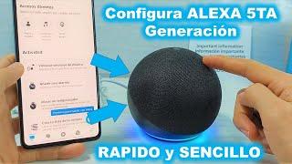 Como CONFIGURAR ALEXA Echo Dot 5 Generacion