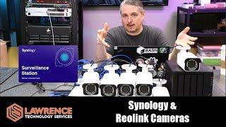 Budget Friendly Surveillance IP Camera Setup: Synology, Reolink Cameras, and Netgear POE switches.