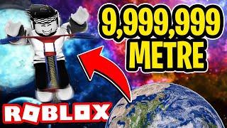 ROBLOXTA 9,999,999 METRE ZIPLADIM!!