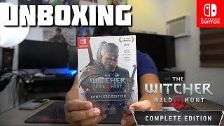 The Witcher III Wild Hunt Complete Edition on Nintendo Switch Unboxing - jccaloy