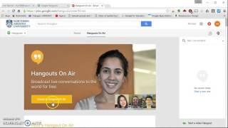 How to Setup A Google Hangouts on Air