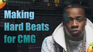 How To Make Hard Beats For CMG (Yo Gatti, 42dugg) | FL Studio 20 Tutorial