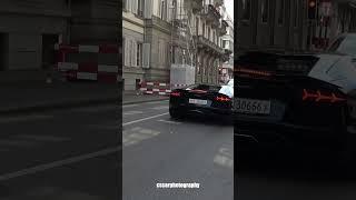 Loud Lamborghini Aventador scared this kid so hard (MUST WATCH)