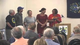 Pitcairn Islanders singing farewell at Bounty-Pitcairn Conference 2012, #1