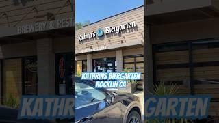 I went to Kathrins Biergarten in Rocklin Ca. Let’s check it out #food #foodreview #foodie #german