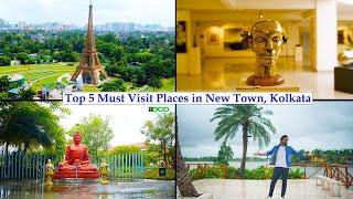 Explore With Me Top 5 Must Visit Places in New town, Kolkata | The Ultimate Guide With Drone View.