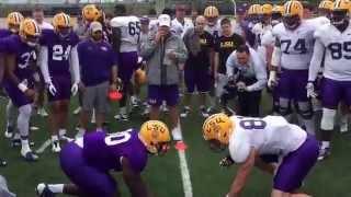 Big Cat Drill gets testy at LSU