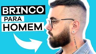 BRINCO MASCULINO: 4 Dicas de como usar | MODA MASCULINA