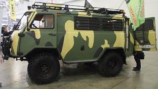 UAZ 2206 Buhanka Luxe Offroad Tuning  -  Exterior and Interior Walkaround - Moscow Offroad Show 2015