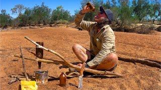 Desafío de Supervivencia con SOLO 3 ARTÍCULOS–NECESITO AGUA en la Remota Australia yal CALOR EXTREMO