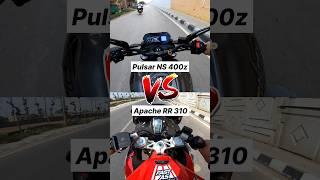 Pulsar NS 400z vs Apache RR 310  Gear Challenge #shorts #ns400