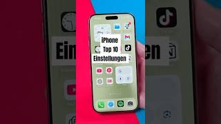 Top 10 iPhone Einstellungen #shorts