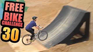 THE FREE BIKE CHALLENGE - PART 30 - FULLY RIGID BIKE PARK SENDS!