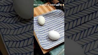 Viral boiled eggs recipe#quick breakfast#shorts