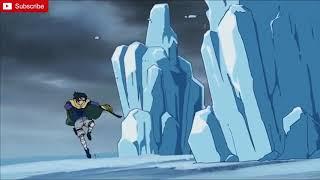 Kid Sasuke vs Snow Ninja - Sasuke Gets Frozen by Snow Style Ninjutsu