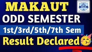 Makaut ODD Sem result Declared Worst result this year#makaut