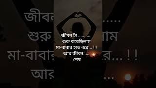 জীবন শুরু করেছিলাম মা-বাবার হাত ধরে... ! !#feelit #sad #varilvideo #vlog