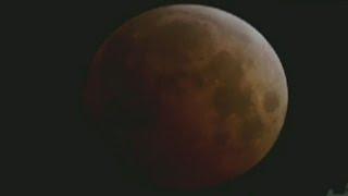 See lunar eclipse turn into blood moon