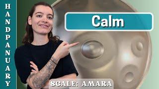 Calm | handpan pattern tutorial | handpanuary 2