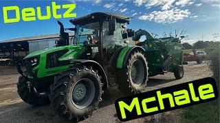 What do you think to Deutz Fahr Beast, and McHale Straw Blower on Farm!?