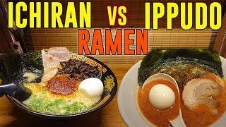 ICHIRAN vs. IPPUDO Ramen: BEST Japanese Ramen Chain