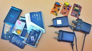 Awesome uses of  old mobile battery and old mobile charger | HowToMake01