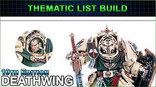 Deathwing Strike Force Thematic List Build - 10th Edition Warhammer 40k