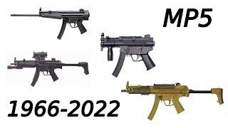 Evolution Of MP5 (1964-2022)