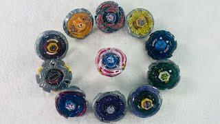 Beyblade Meteo L-Drago LW105LF vs The LEGENDARY BLADERS!(INSANE!!!)