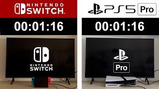 PS5 Pro vs Nintendo Switch - Loading Times