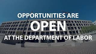 Opportunities Are Open at the Department of Labor