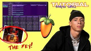 How to Make EMOTIONAL SAMPLE DRILL LOOPS for CENTRAL CEE in FL STUDIO 21! | UK Drill Tutorial 2023