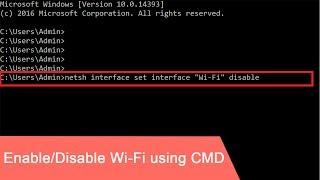 CMD : Enable / Disable Wi-Fi Windows 10/8/7 | NETVN