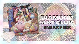 An Easter DAC Sneak Peek! "Easter Dragon" from artist Randal Spangler and Diamond Art Club