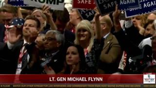 Lt. Gen Michael Flynn Full EXPLOSIVE Speech at Republican National Convention (7-18-16)