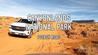 Canyonlands - Potash Road Drive in 4K