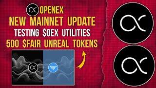 OPENEX MAINNET | TESTING BEFORE WITHDRAWAL | GET FREE UNREAL TOKENS #openex  #withdrawal