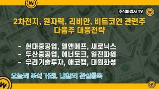 2021/10/17[주식거래]현대중공업,엘앤에프,새로닉스,두산중공업,에너토크,일진파워,우리기술투자,애코캡,대원화성