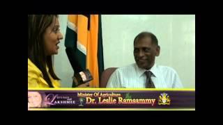 Leslie Ramsammy Interview on Let's Talk With Lakshmee