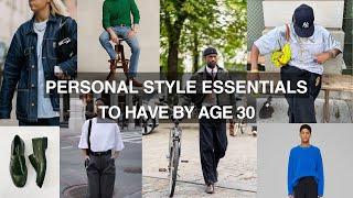 The 8 Personal Style Essentials You Need by Age 30 // madeyoulooks