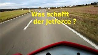 Peugeot Jetforce C-Tech Ohne Drossel | Was schafft er ?